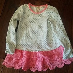 Matilda jane long sleeve dot tee size 2